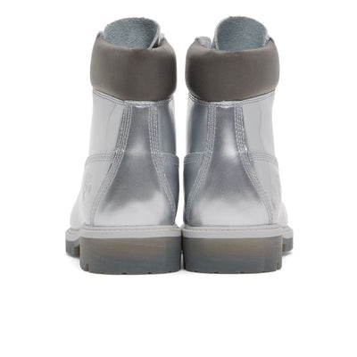 TIMBERLAND VENEDA CARTER 6in LACE WATERPROOF SILVER TB0A6D9MEBN1