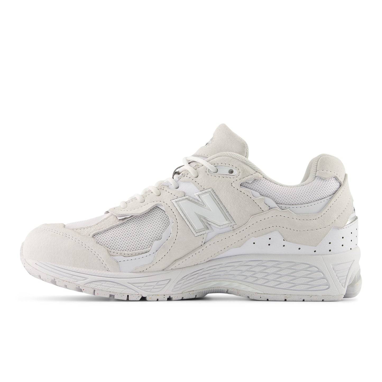 NEW BALANCE 2002DX White with Reflection and Silver Metallic  U2002DXA