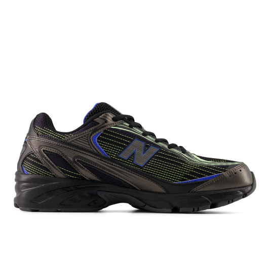 NEW BALANCE 509 BLACK with BLUE BIRD and AFTERGLOW U509E3D9