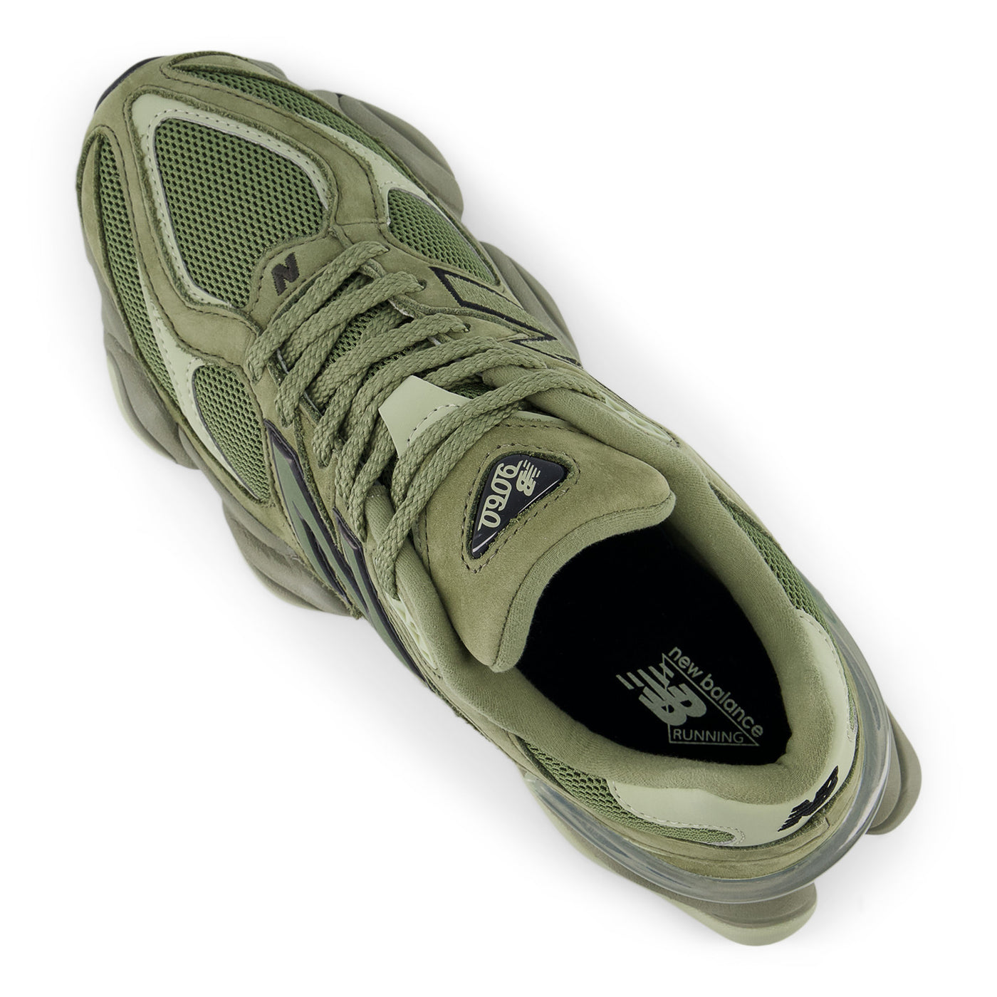 New Balance 9060 Dark Olivine and Black U9060ZGD