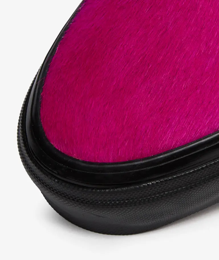 VANS Premium Classic Slip-On LX 98 Pony Hair - Medium Pink VN000EEZVDH