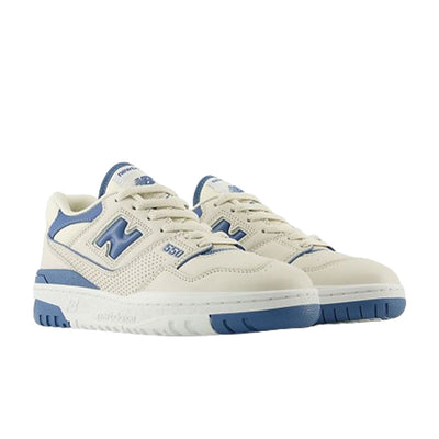 Women's New Balance BBW550 Linen with heron blue and white BBW550AI