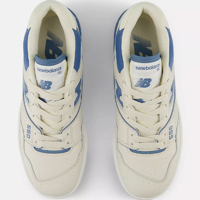 Women's New Balance BBW550 Linen with heron blue and white BBW550AI