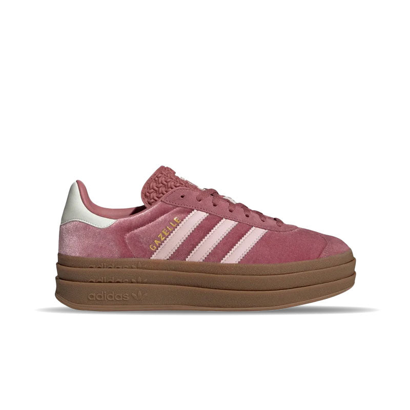 Women's adidas Gazelle Bold Preloved Crimson / Sandy Pink / Off White IG4389