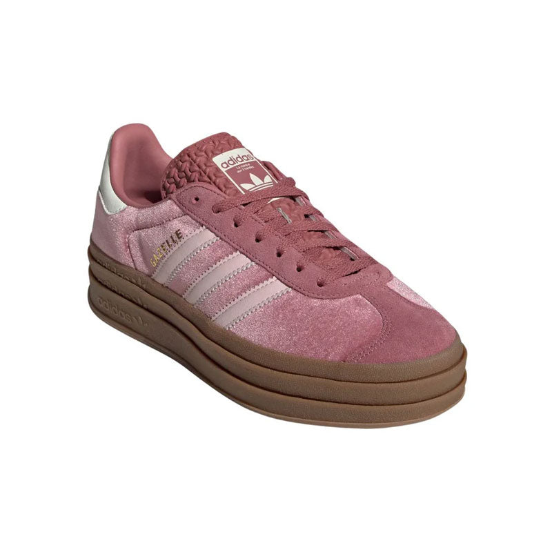 Women's adidas Gazelle Bold Preloved Crimson / Sandy Pink / Off White IG4389