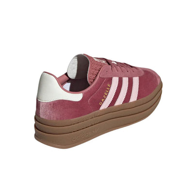 Women's adidas Gazelle Bold Preloved Crimson / Sandy Pink / Off White IG4389