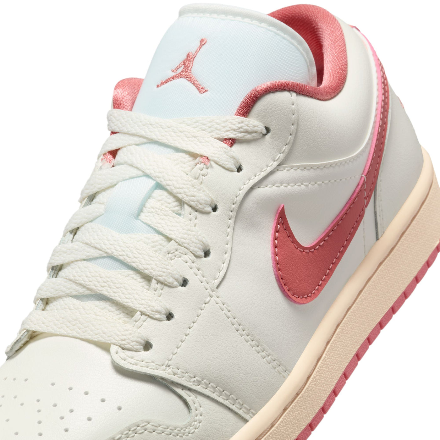 Women's Air Jordan 1 Low Sail/Pink Salt-Guava Ice DC0774-109