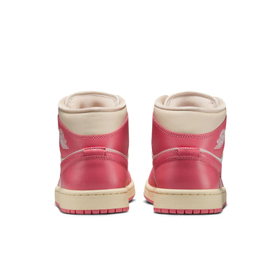 Women's Air Jordan 1 Mid Sail/Pink Salt-Guava Ice/Muslin BQ6472-109