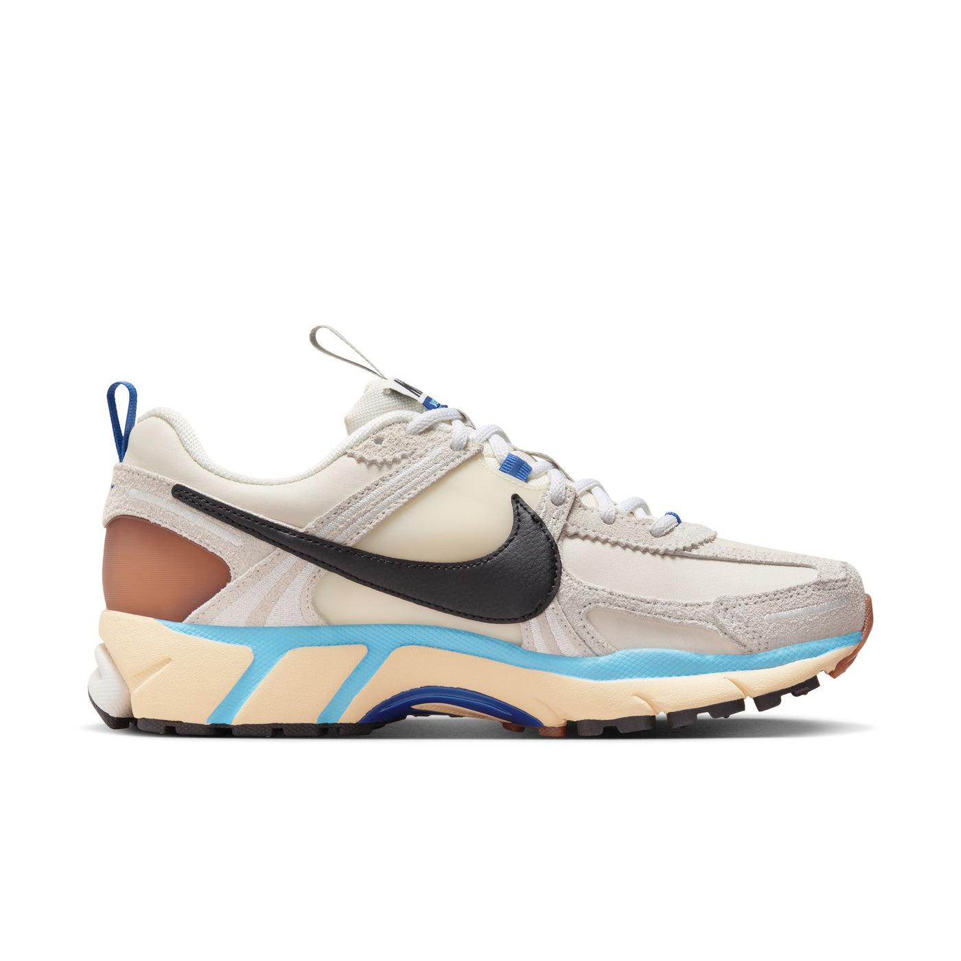 Women's Nike Zoom Vomero 5 PremiumPale Ivory/Black-Light Bone-Pale Vanilla-Aquarius Blue HF4524-111