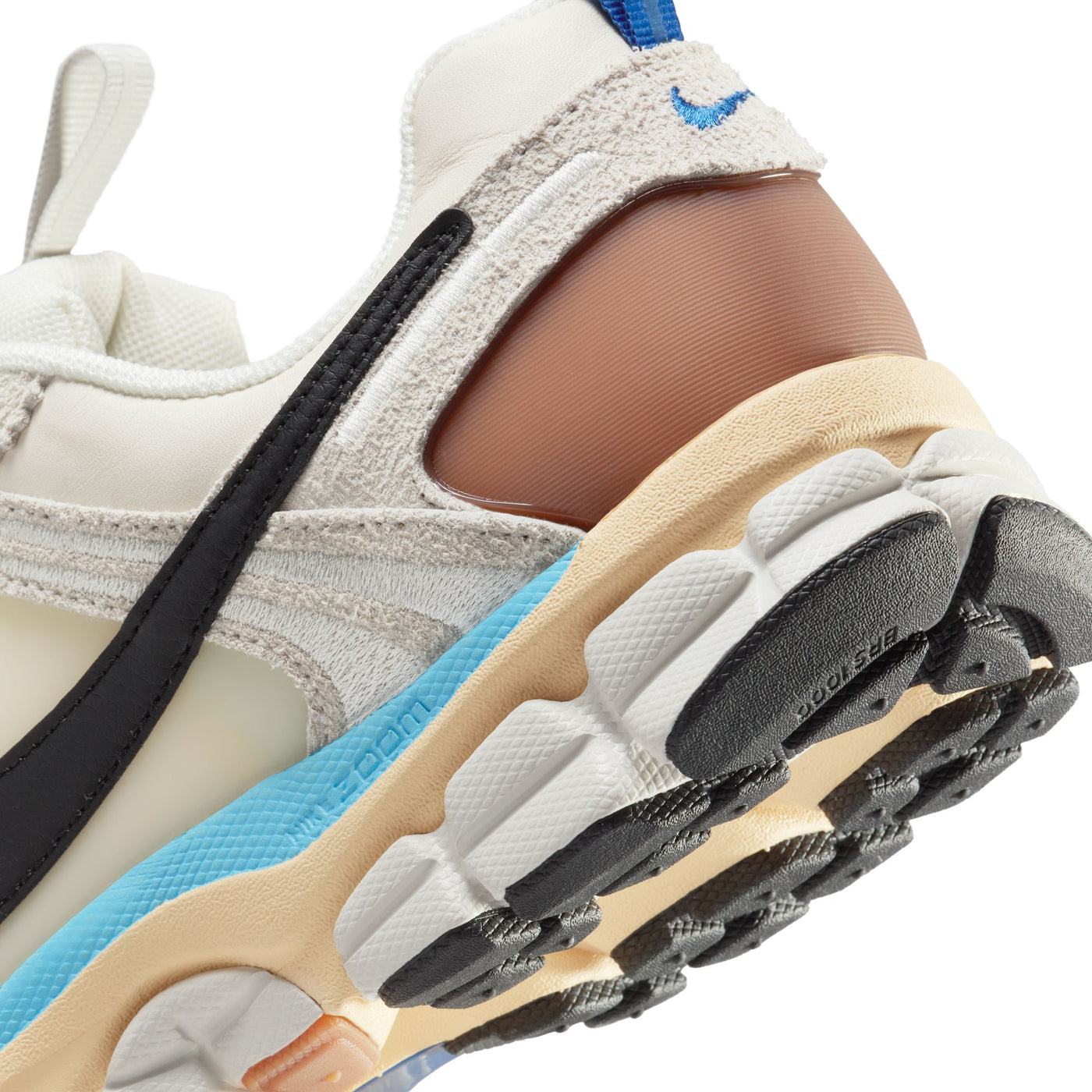 Women's Nike Zoom Vomero 5 PremiumPale Ivory/Black-Light Bone-Pale Vanilla-Aquarius Blue HF4524-111