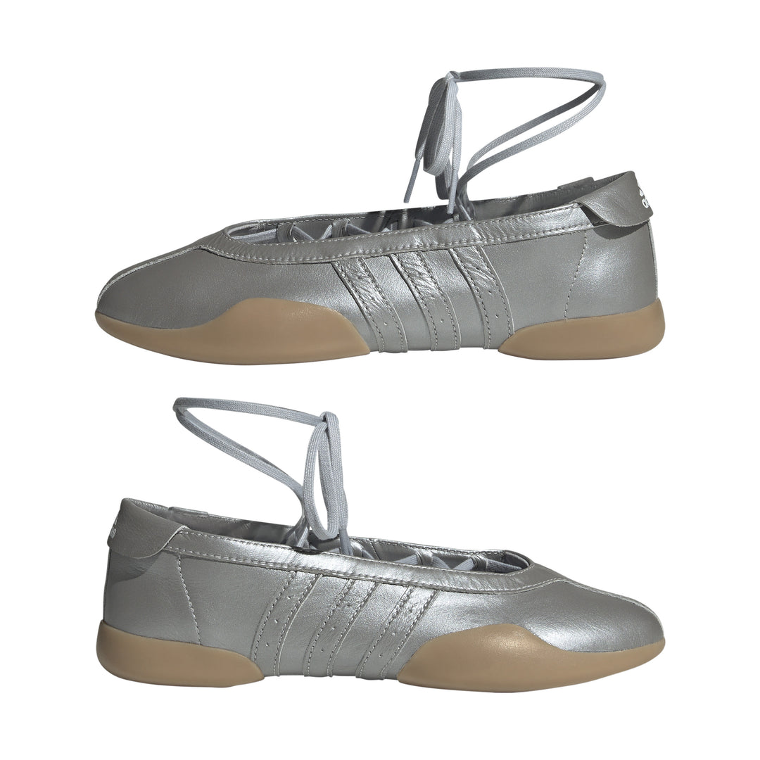 Women's adidas Taekwondo MEI Ballet Silver Metallic/Gum 3