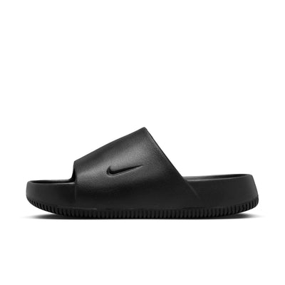 Womens Nike Calm Slides Black on Black DX4816-001