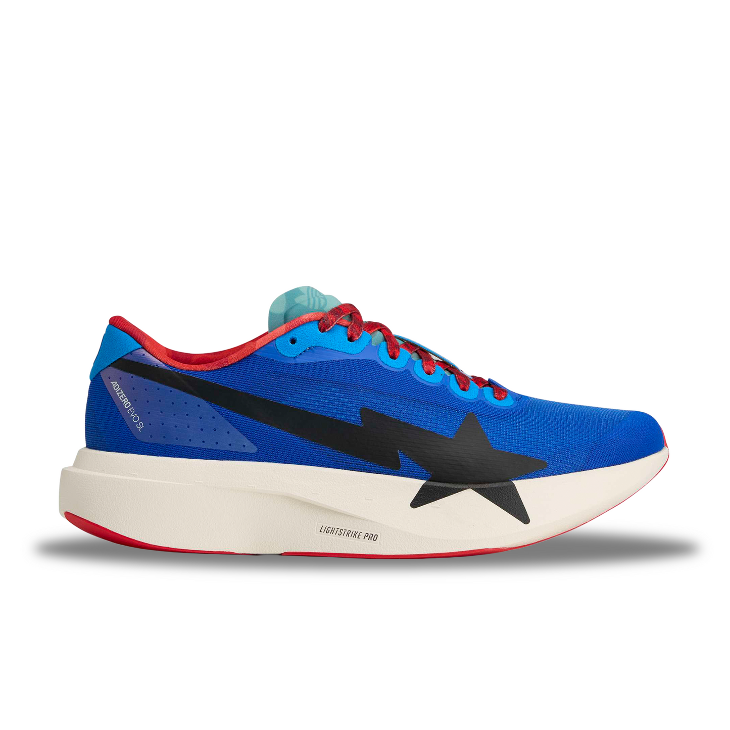 Adidas Adizero Evo SL BAPE Color: POBLUE/CGREEN/OWHITE Style: KJ5749