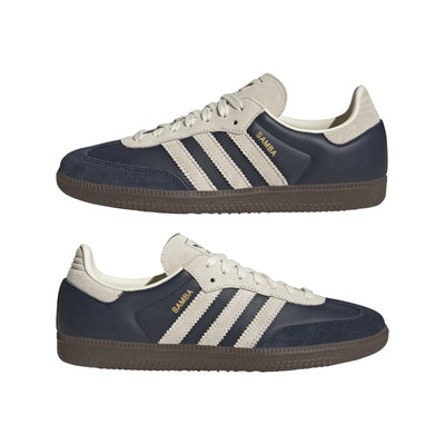 adidas Samba OG Aurora Ink/Cream White/Gum 5 JI3217