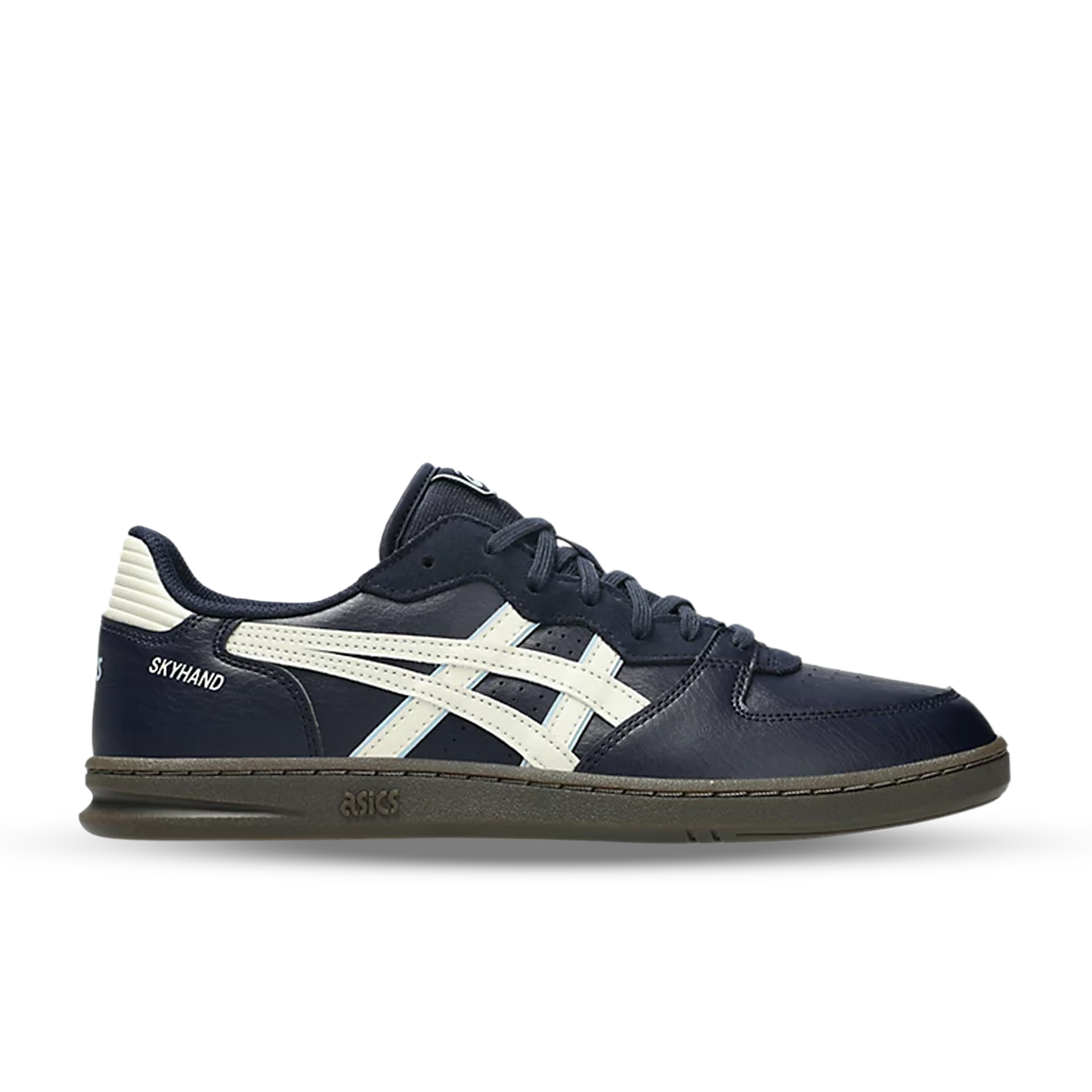 洋楽 Asphyxiate ASICS SKYHAND OG Midnight/Ivory 1203A451-400 – Shoe Gallery Inc
