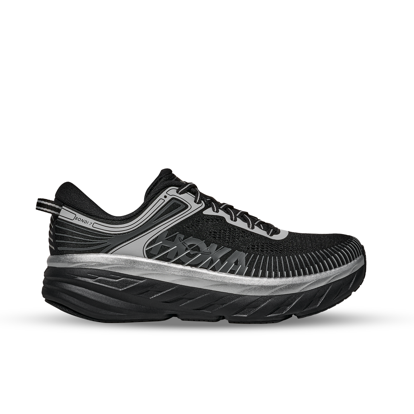 HOKA Bondi 7 stealth Black / Stardust 1110518-BKSTR