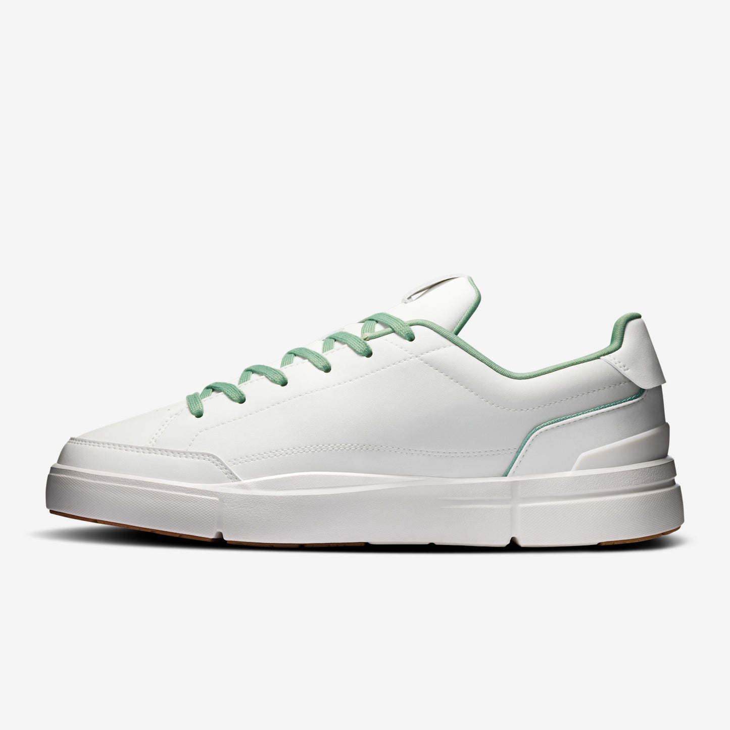 On THE ROGER Centre Court Men's Shoes Color: Ivory | Fern Style: 3MG10486046