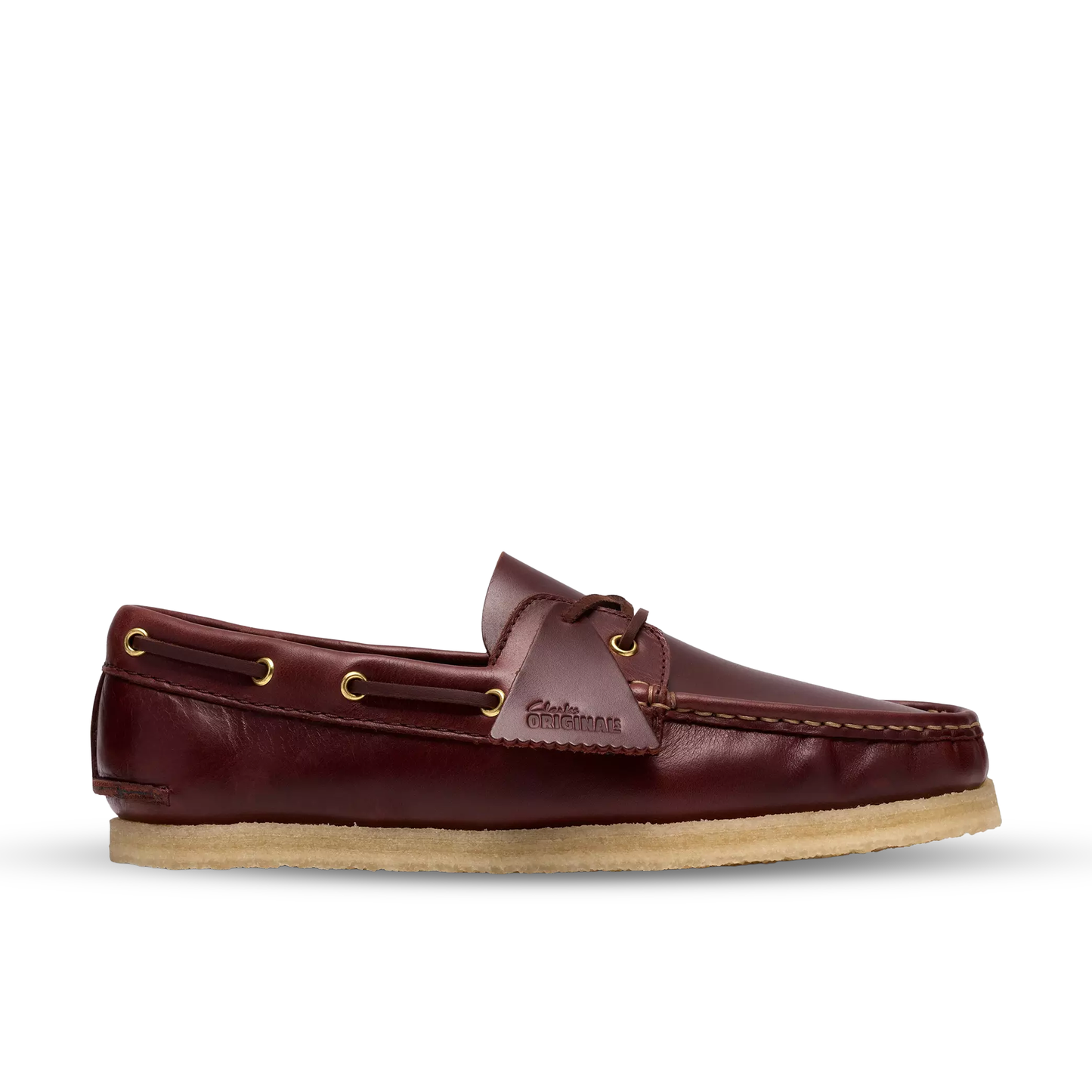 Clarks Godney Boat Mens Shoes Color: British Tan Leather Style: 26185687