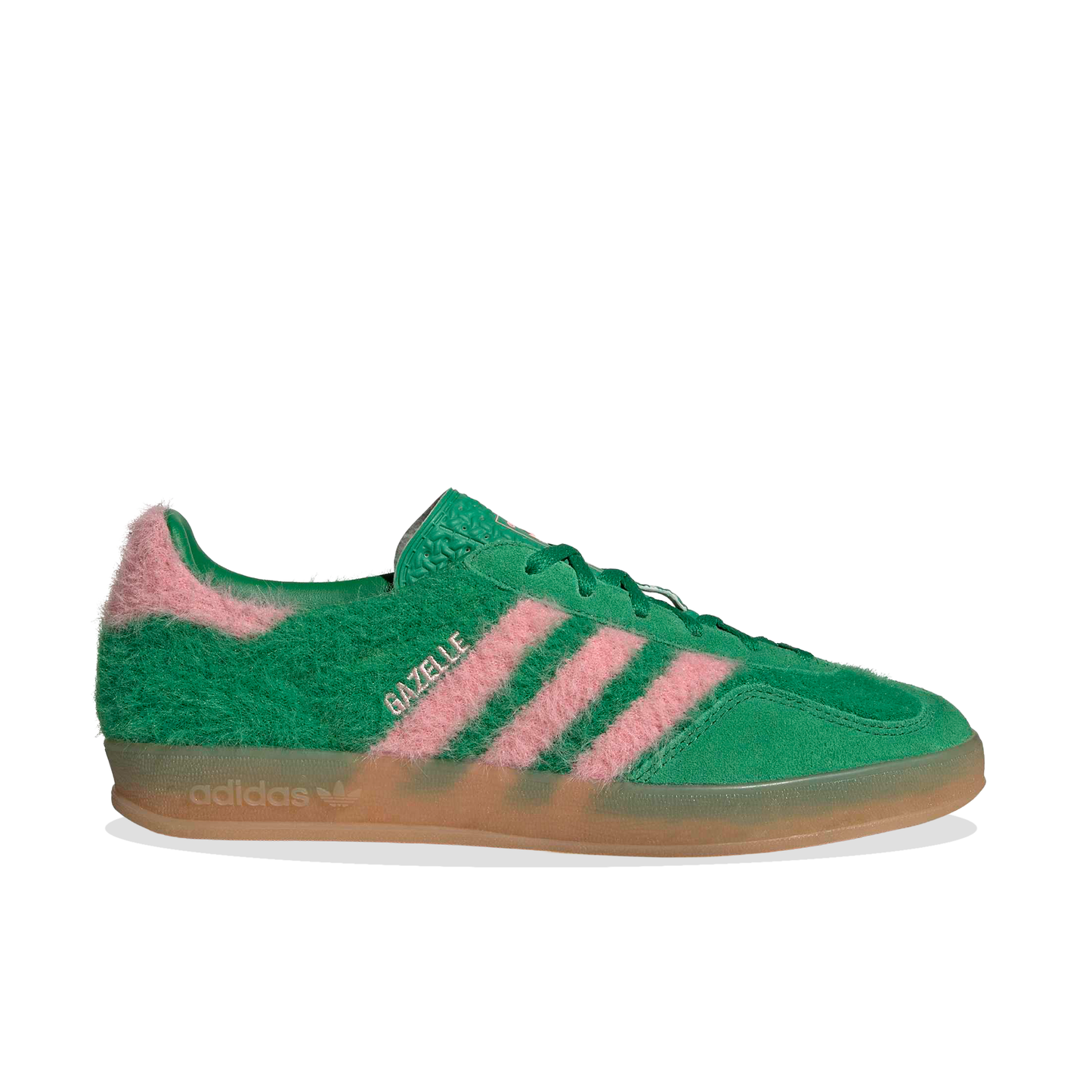 ADIDAS GAZELLE INDOOR W GREEN/GLOPNK/GUM3 JP8342