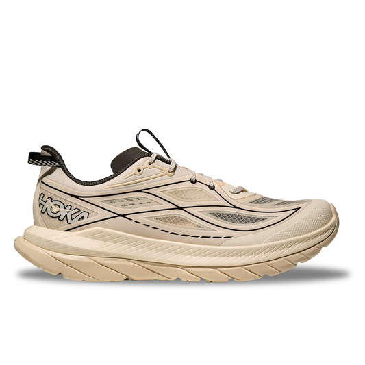 Hoka Mach Remastered Mens Shoes Color: Eggshell/Asphalt Grey Style: 1176250-EHL