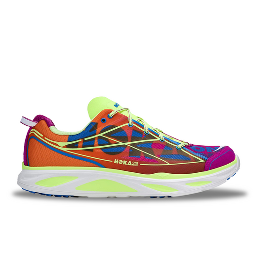 Hoka U Huaka Pro Color: FUCHSIA / NEON YUZU Style: 1176672-FCHS