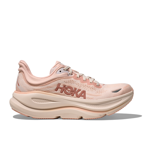 HOKA Women's BONDI 9 ROSE LATTE / ROSE CREAM 1162012-RLTT