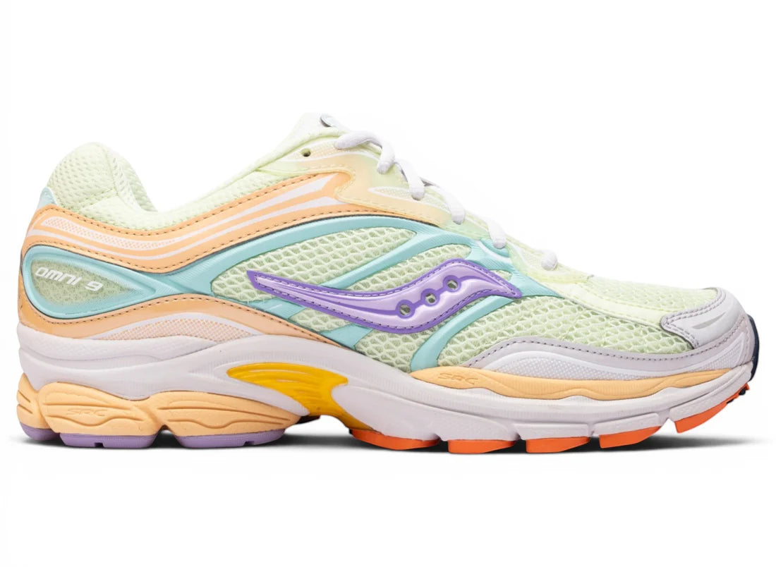 Saucony ProGrid Omni 9 Lime / Orchid Style: S71034-1
