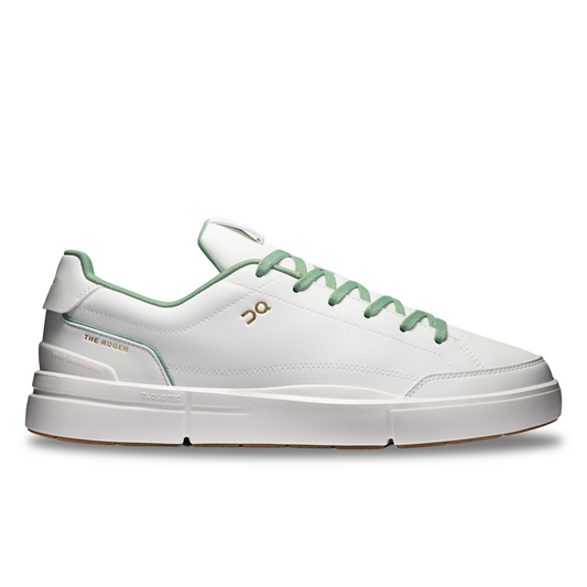 On THE ROGER Centre Court Men's Shoes Color: Ivory | Fern Style: 3MG10486046