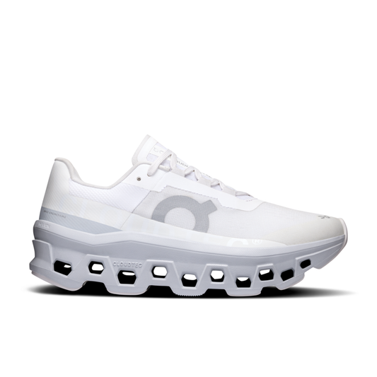 ON Cloudmonster Women  White | Glacier 61.97649
