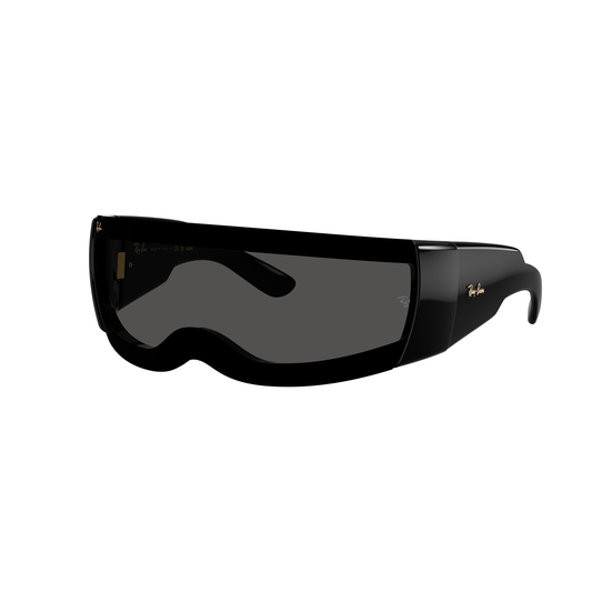 RAY BAN X ASAP ROCKY ULTRA WRAP 002 ULTRA BLACK 0RB4942