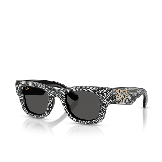 RAY BAN X A$AP ROCKY WAYFARER PUFFER CRYSTAL BLACK PAVÈ EDITION 0RB4940BP-5004
