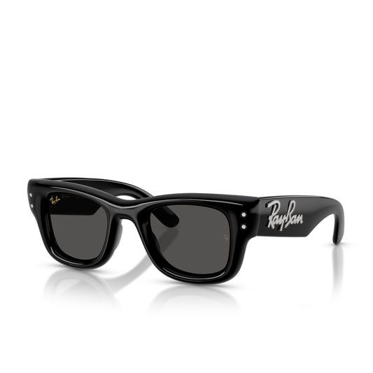 RAY-BAN X ASAP ROCKY "WAYFARER PUFFER "CRYSTAL EDITION" POLISHED BLACK WITH STRASS 0RB4940B-5080