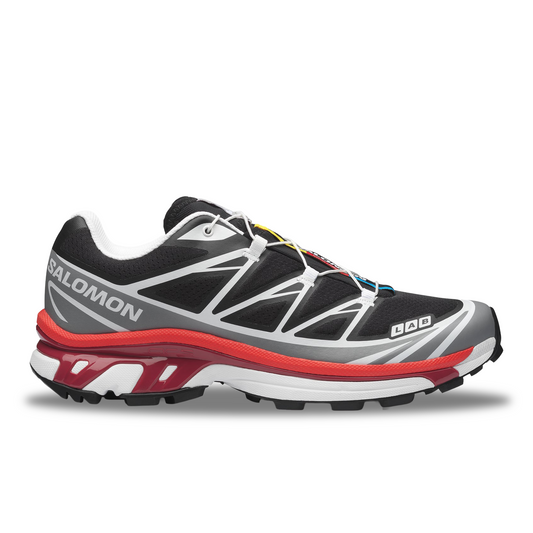 Salomon XT-6 Sportstyle Shoes Color: Alloy/Black/Lava Falls Style: L49211000