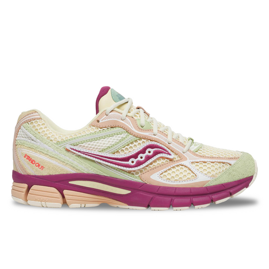 Saucony ProGrid Guide 7 x Stan Birch Color: Cream / Mint / Purple Style: S71070-2