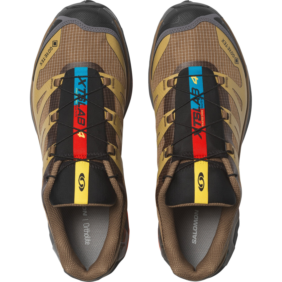 Salomon XT-4 OG GORE-TEX, Coyote Brown / Willow / Dragon Fire, photo 2 of 5