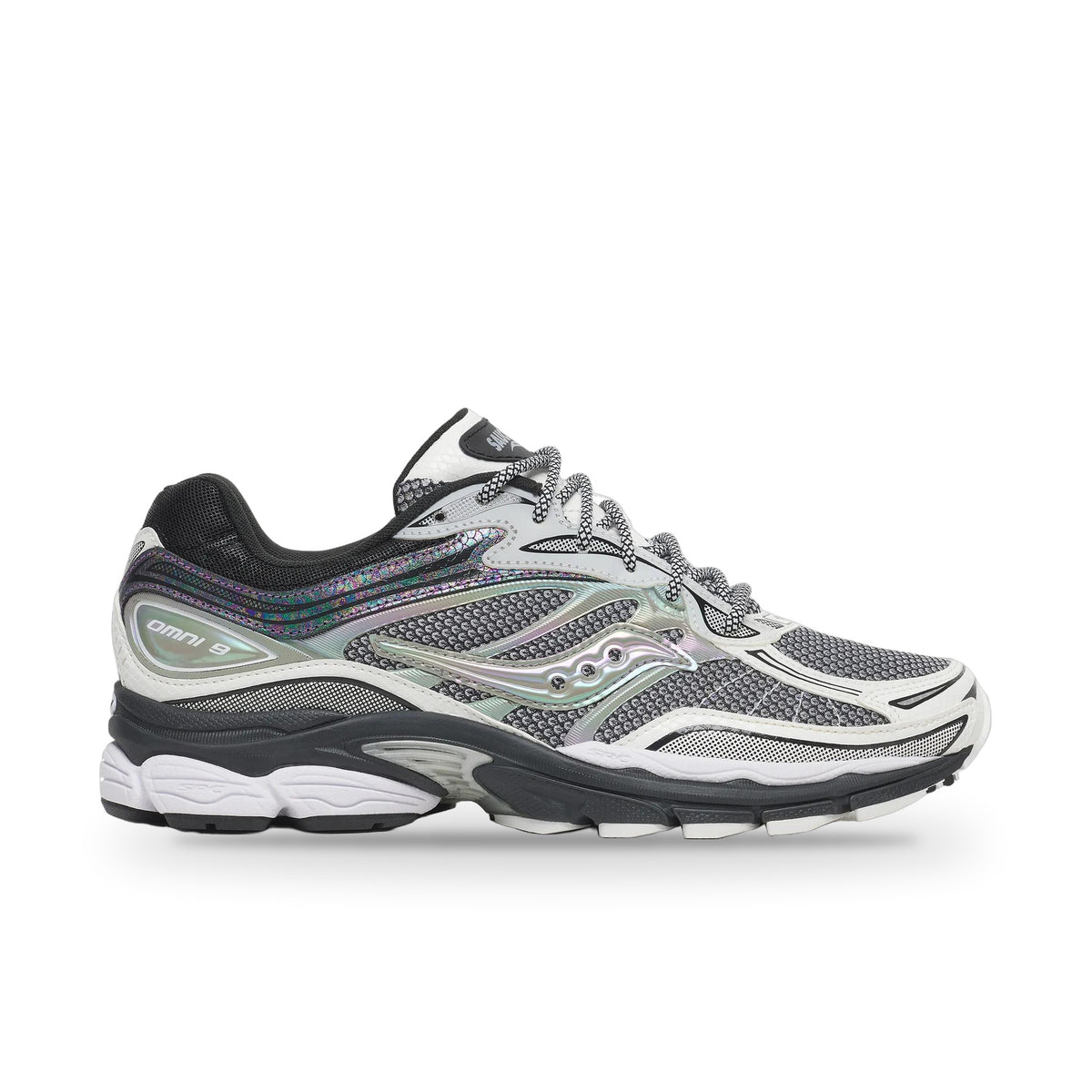 Saucony ProGrid Omni 9, White / Silver, photo 1 of 7