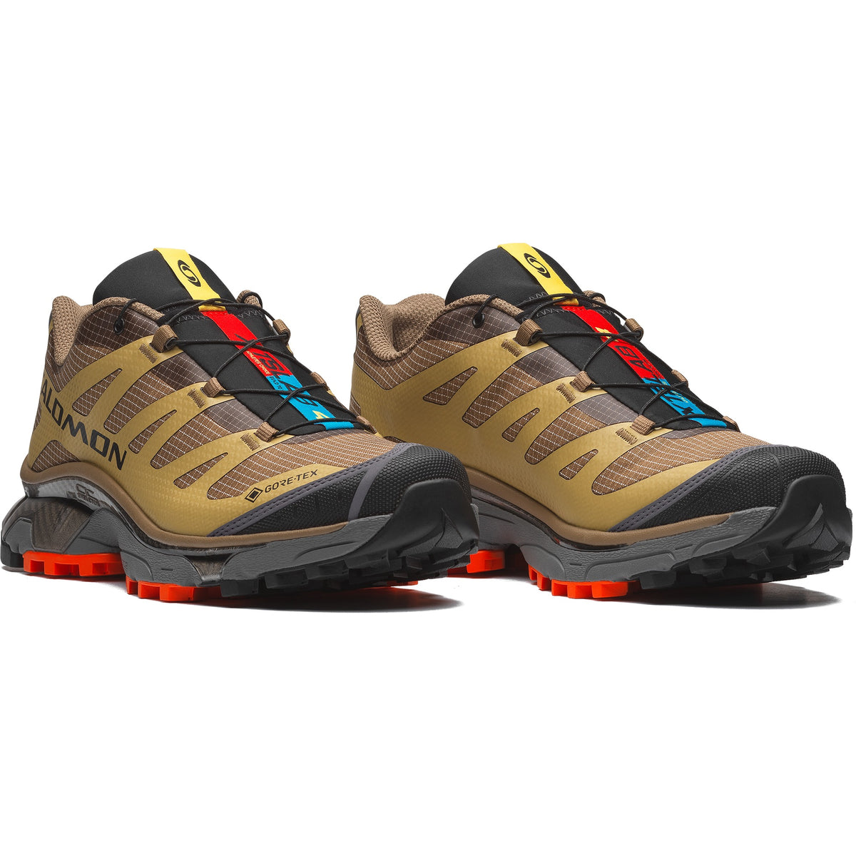 Salomon XT-4 OG GORE-TEX, Coyote Brown / Willow / Dragon Fire, photo 3 of 5