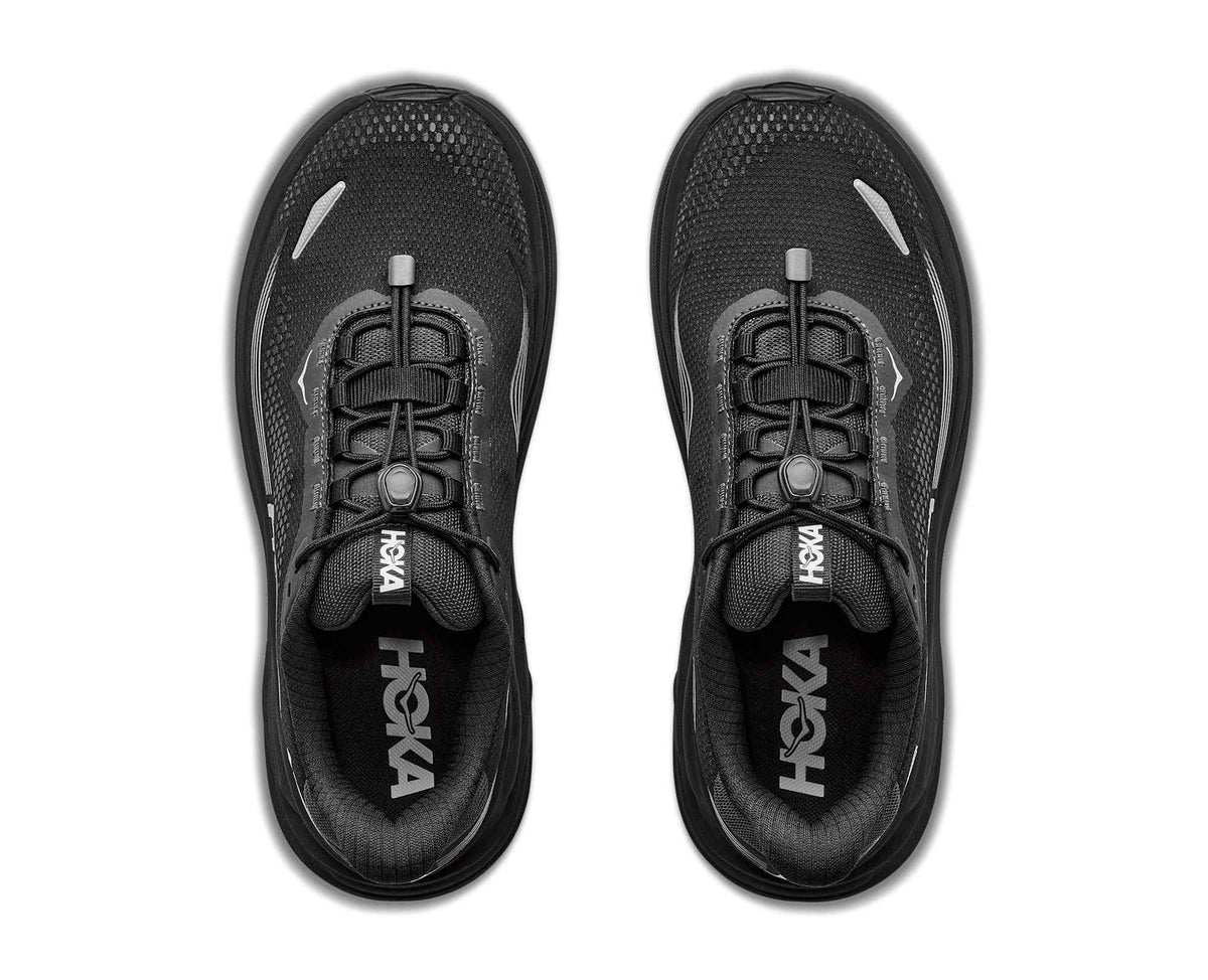 Hoka Clifton 11 GTX Womens Shoes, Black/Black, photo 2 of 8