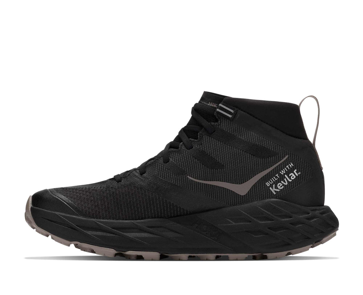 Hoka Speedgoat 7 Hike GTX Mens Shoes, Black/Pebble Grey, photo 8 of 8