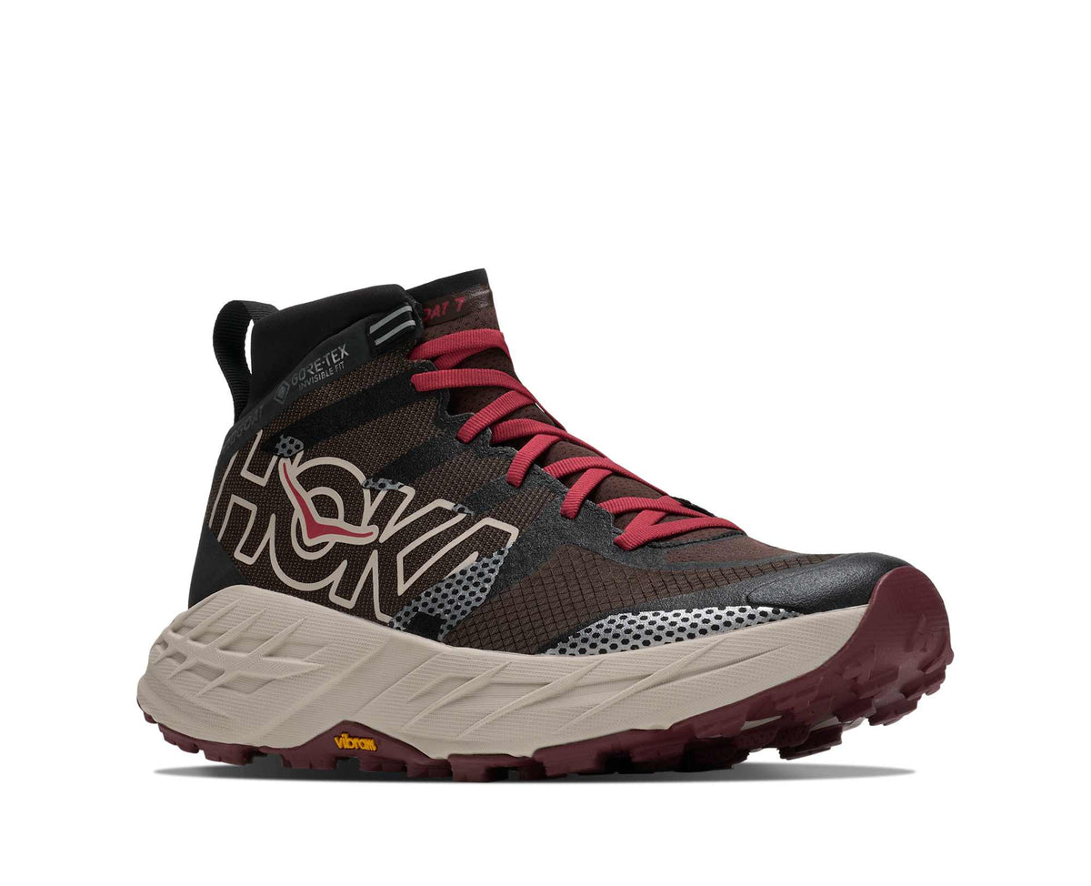 Hoka Speedgoat 7 Hike GTX Mens Shoes, Spiced Chocolate/River Rock Grey, photo 6 of 8
