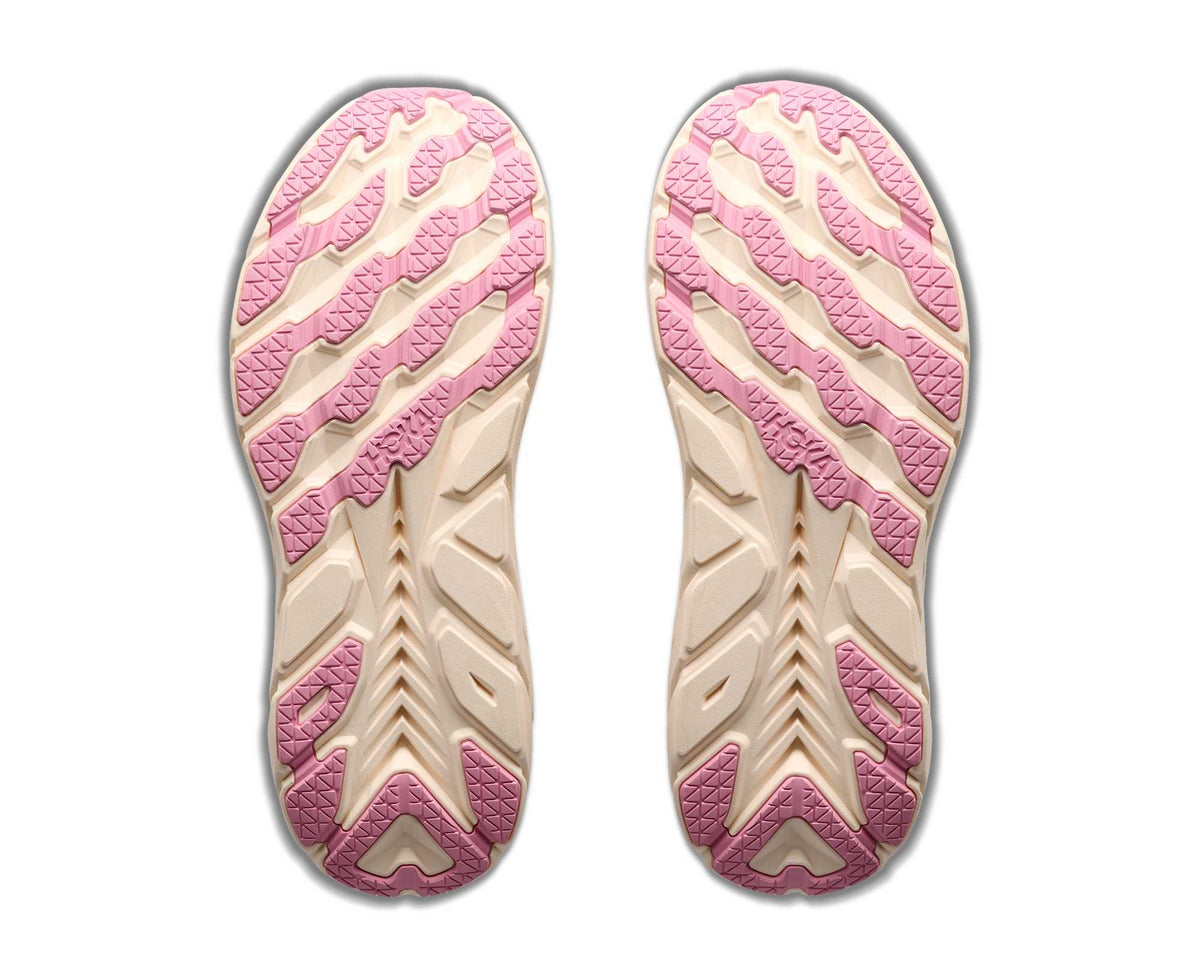Hoka Clifton UTL Womens Shoes, Alabaster/Dewy Pink, photo 7 of 8