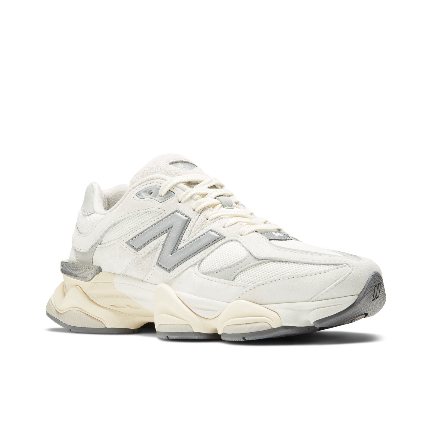 New Balance 9060 Color: Sea Salt/Concrete/Silver Metallic Style: U9060ECA