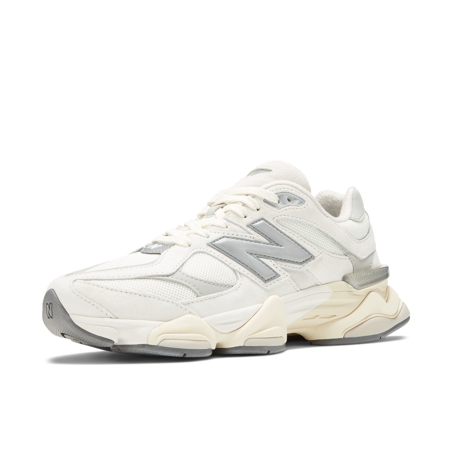 New Balance 9060 Color: Sea Salt/Concrete/Silver Metallic Style: U9060ECA