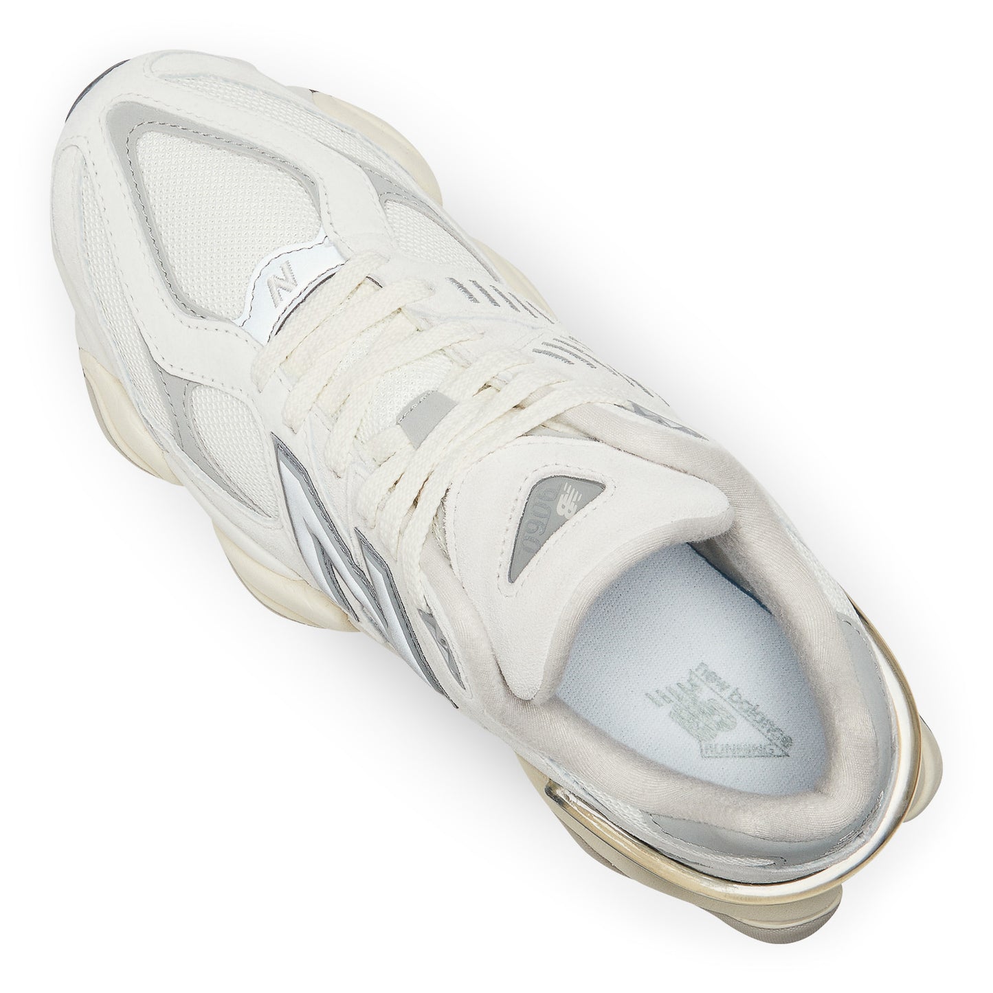 New Balance 9060 Color: Sea Salt/Concrete/Silver Metallic Style: U9060ECA