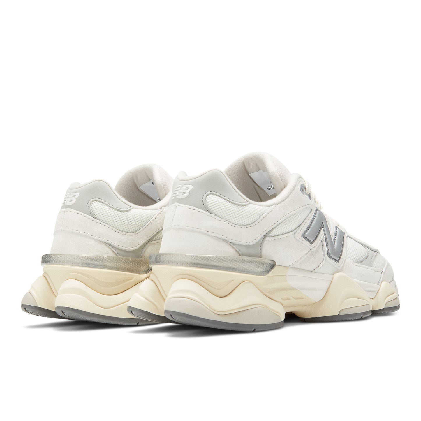 New Balance 9060 Color: Sea Salt/Concrete/Silver Metallic Style: U9060ECA