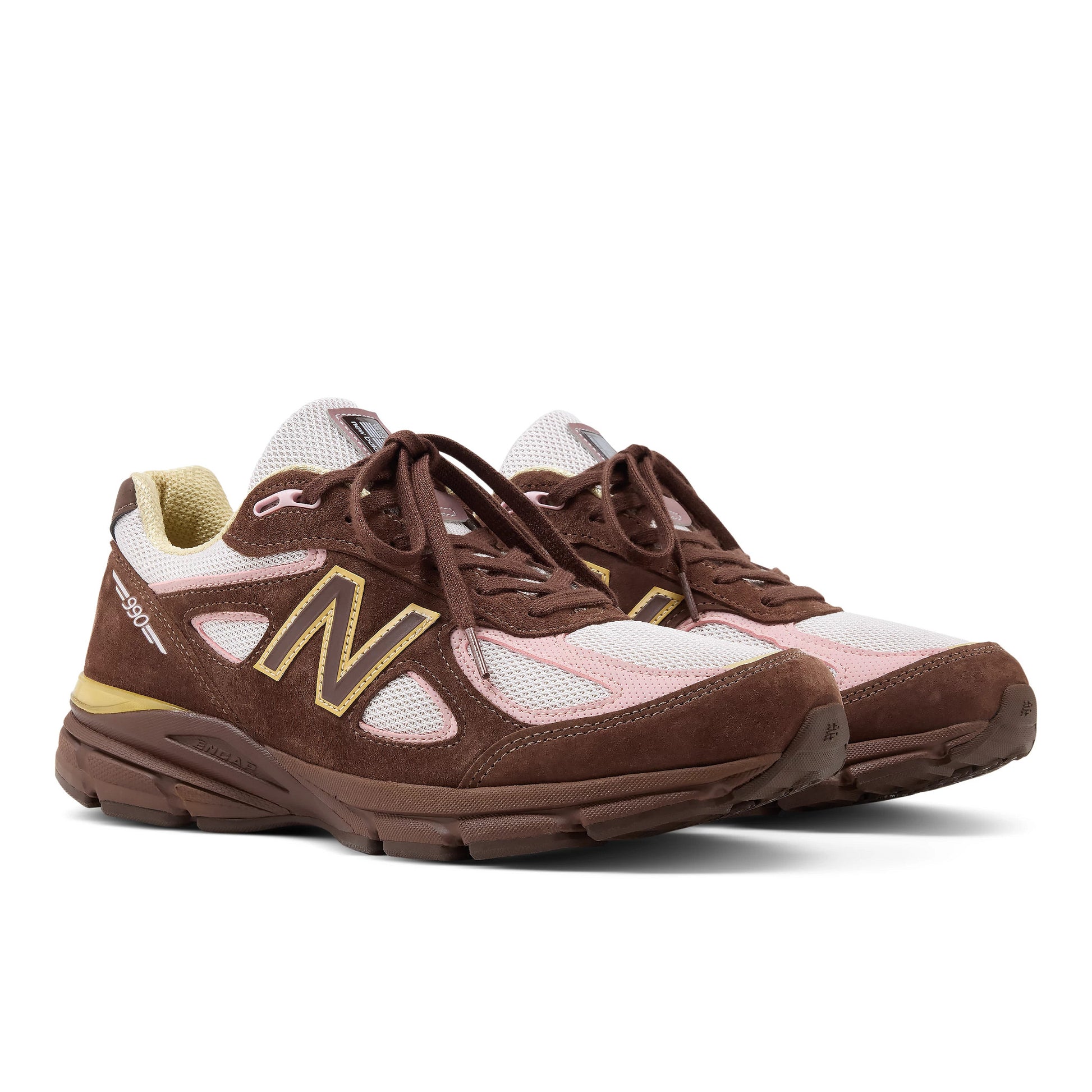 New Balance MADE in USA 990v4 Men's Shoes Color: Pumpernickel Style: U990IC4