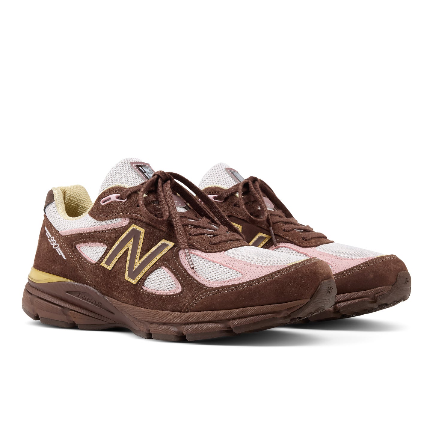New Balance MADE in USA 990v4 Men's Shoes Color: Pumpernickel Style: U990IC4