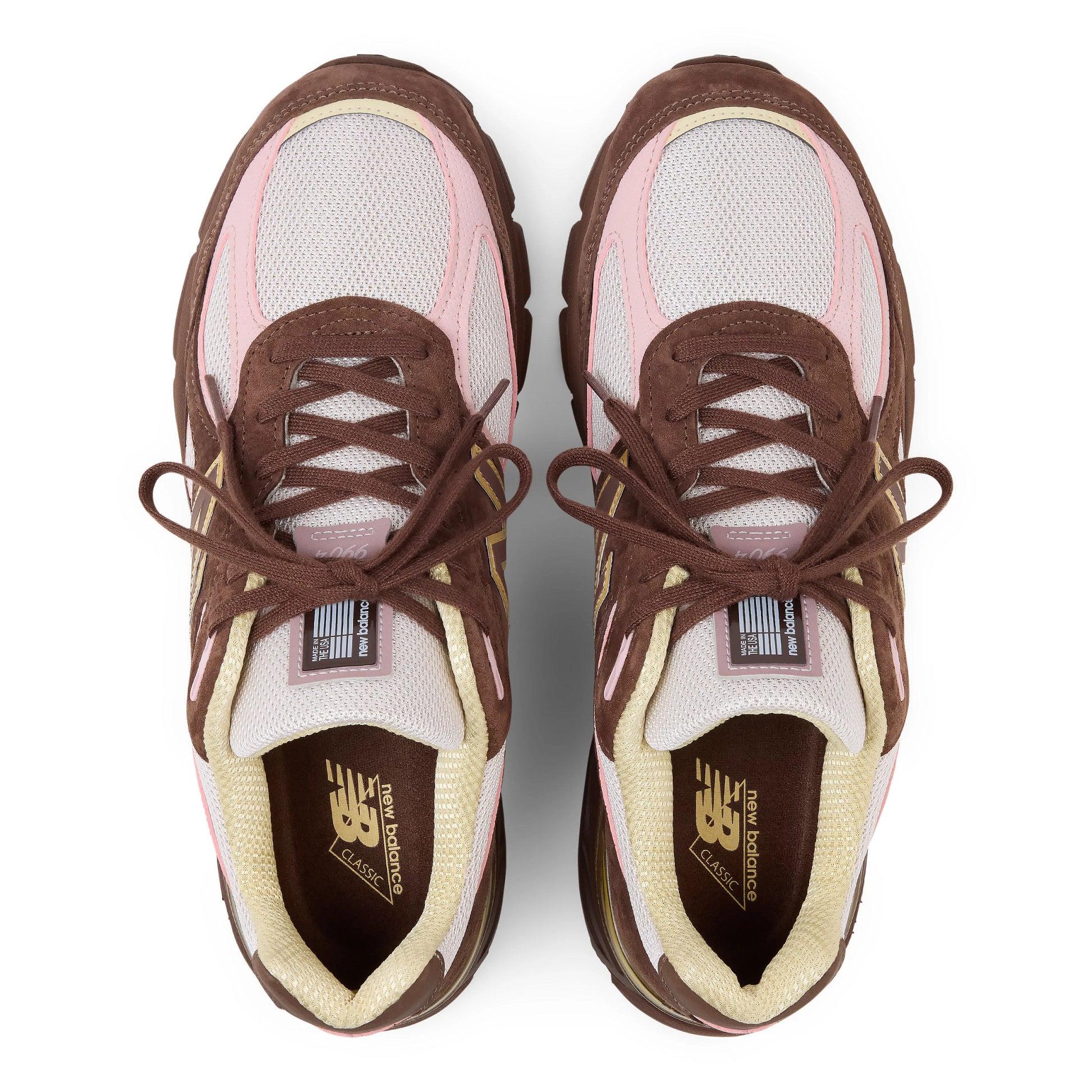 New Balance MADE in USA 990v4 Men's Shoes Color: Pumpernickel Style: U990IC4
