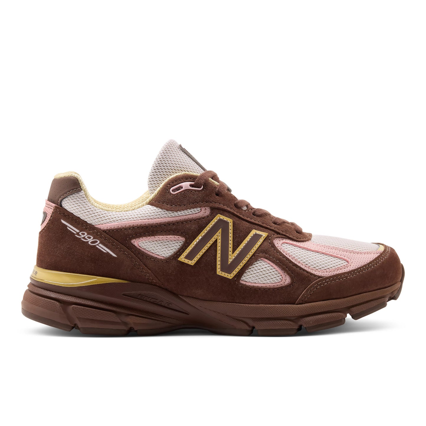 New Balance MADE in USA 990v4 Men's Shoes Color: Pumpernickel Style: U990IC4