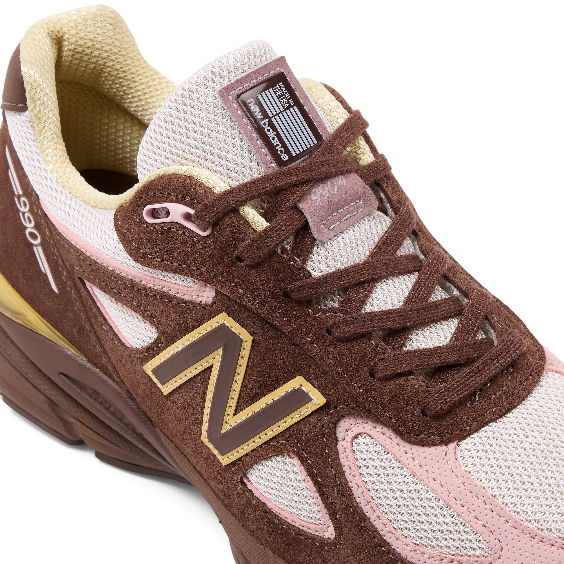 New Balance MADE in USA 990v4 Men's Shoes Color: Pumpernickel Style: U990IC4
